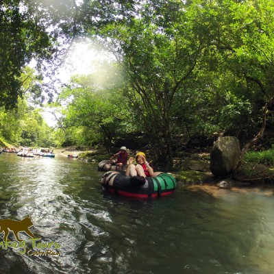 Rio Negro on a Tubing Adventure