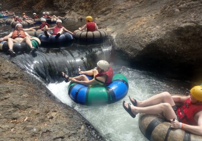 Tubing down the river class 1 and 2